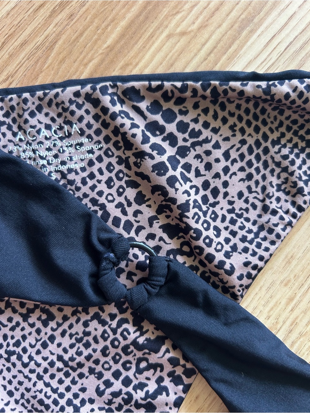 Acacia Swimwear Black Bottoms S - Picture 5 of 5